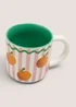 Green Sorrento Striped Mug Image 2