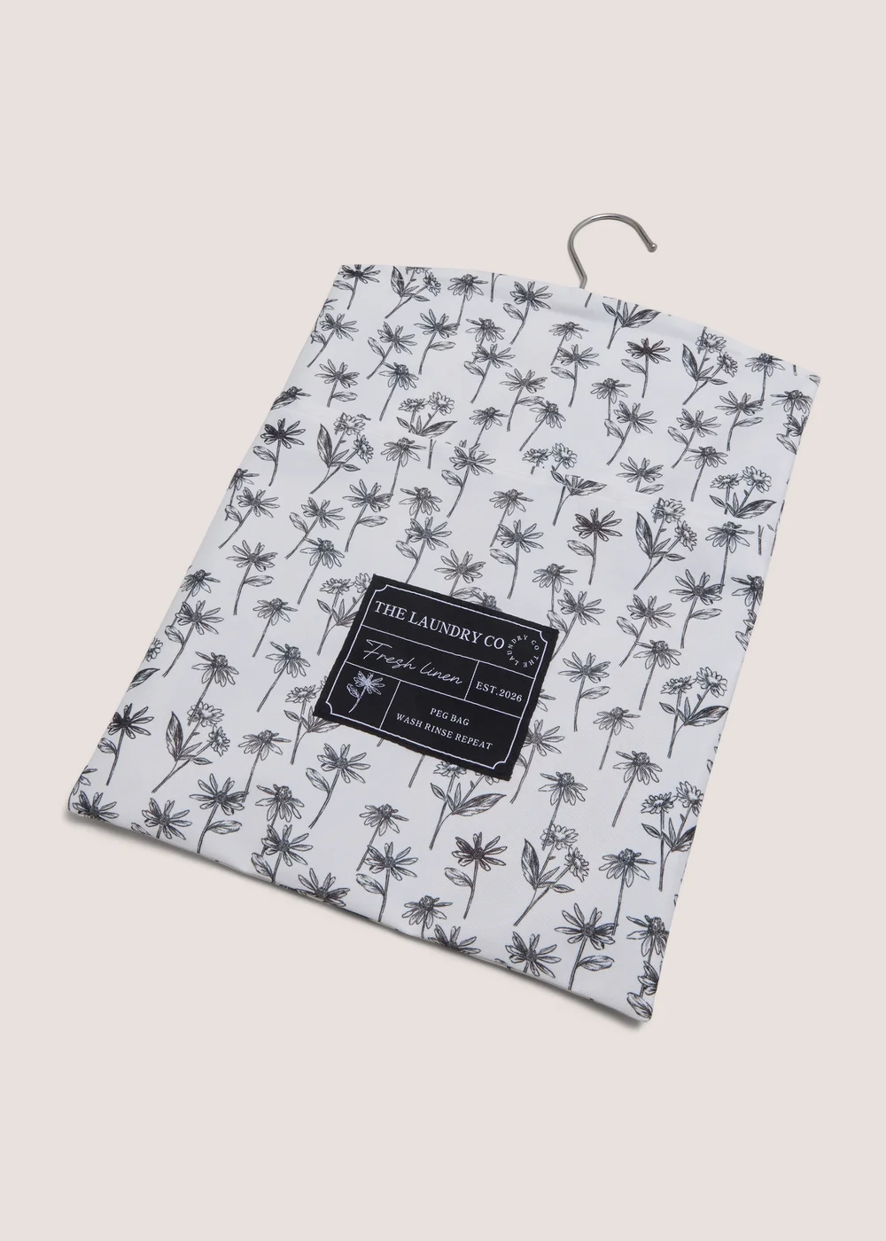Floral Laundry Co Peg Bag Image 1