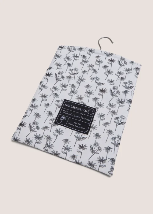 Floral Laundry Co Peg Bag Image 1