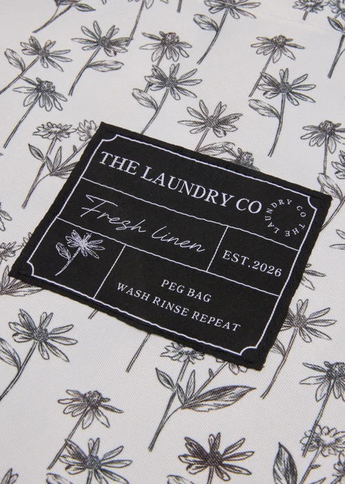 Floral Laundry Co Peg Bag Image 2