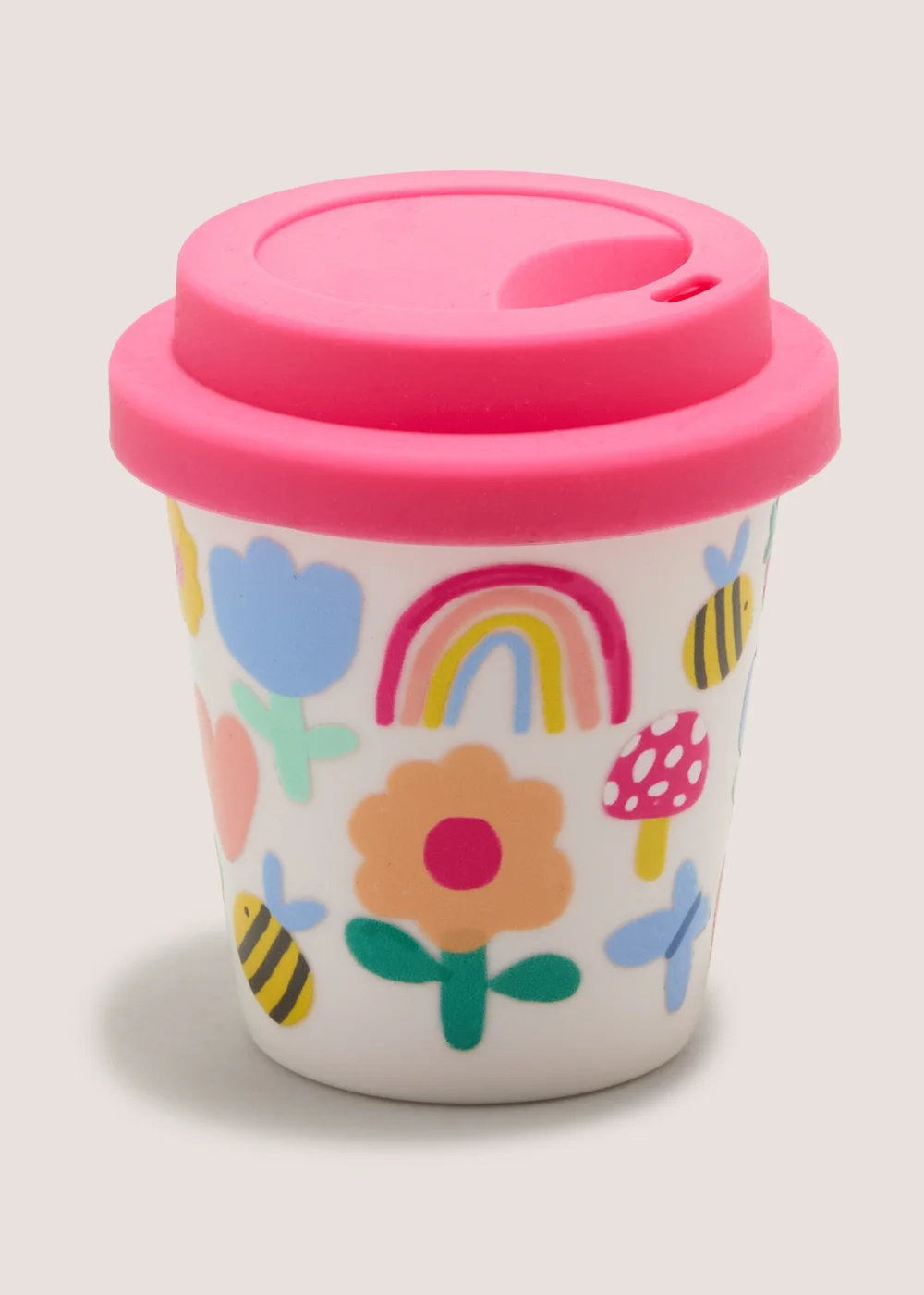 Kids Flower Pattern Babyccino Image 1