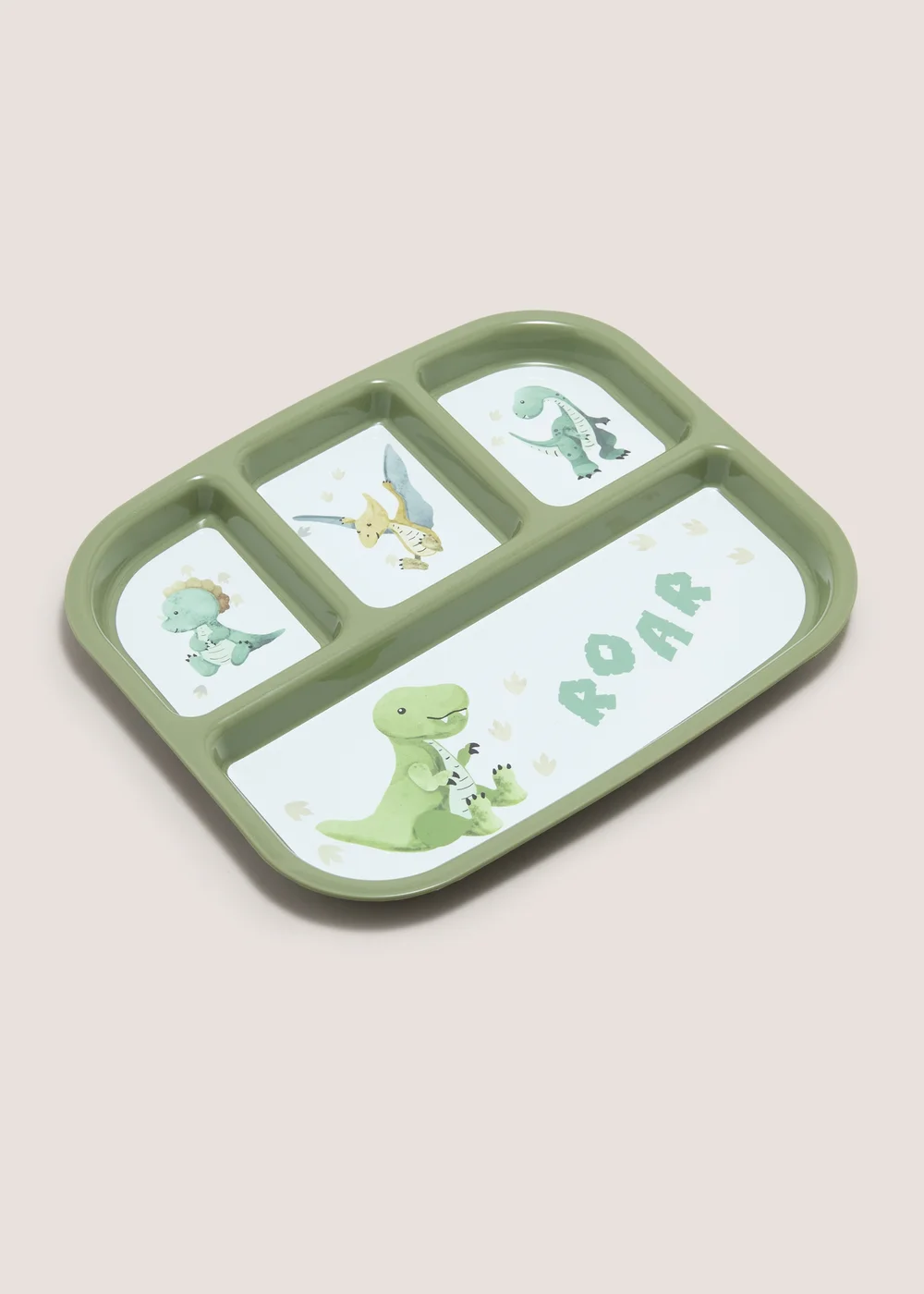 Kids Dino Divide Plate Image 1