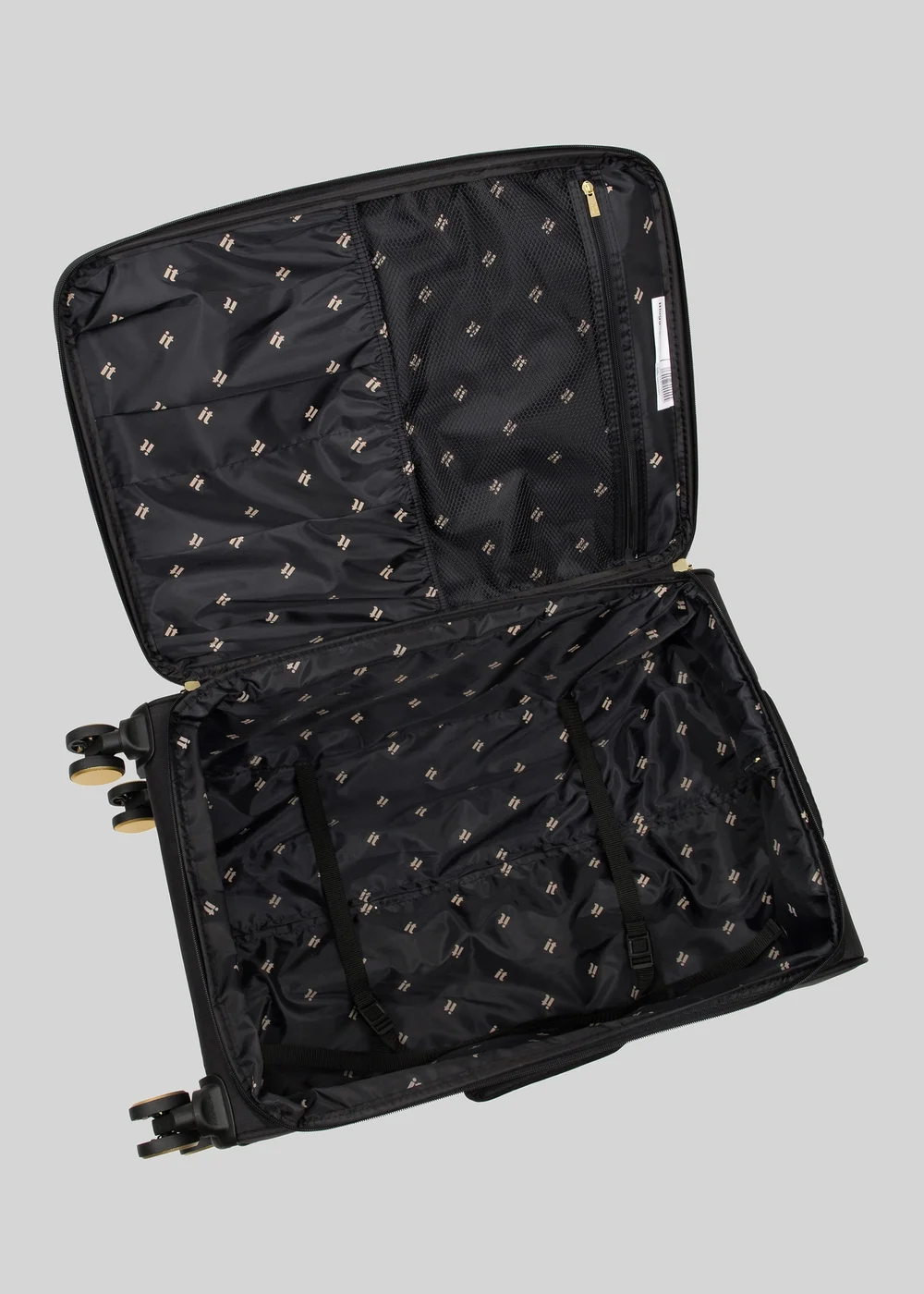 IT Luggage Black Desirable Suitcase - VANITY Image 2