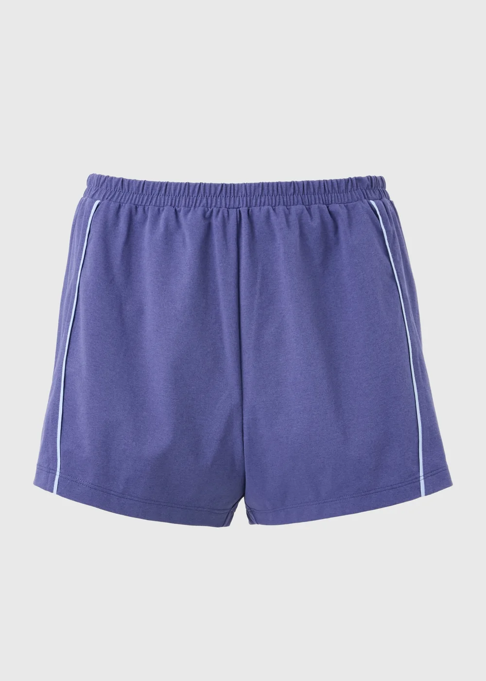 Souluxe Blue Piped Co Ord Running Shorts - Small Image 4