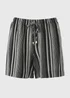 Black Stripe Airflow Shorts - Size 8 Image 4