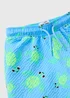 Boys Blue Turtle Textured Swim Shorts (1-7yrs) - 1 to 1 half years Image 2