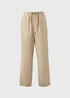 Camel Airflow Tapered Trousers - Size 8 Image 1
