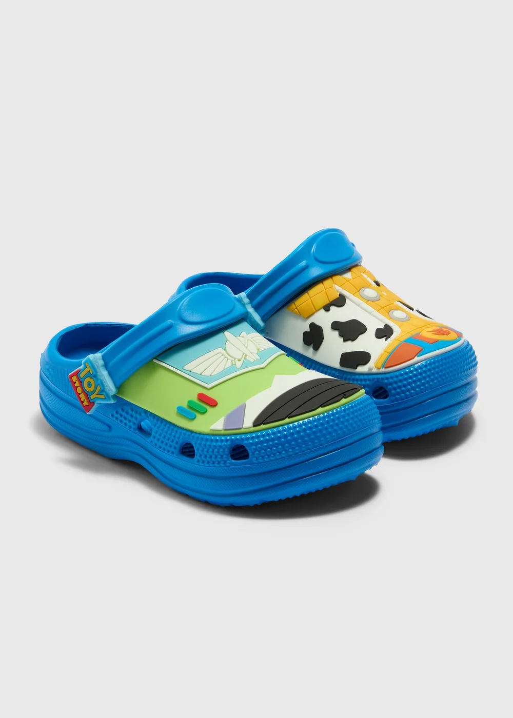 Toy Story Boys Blue Buzz Woody Clogs (Younger 4/5-12/13) - Size 4 -5 infants Image 1