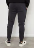 Threadbare Charcoal Cotton Blend Regular Fit Joggers - 2XL Image 2