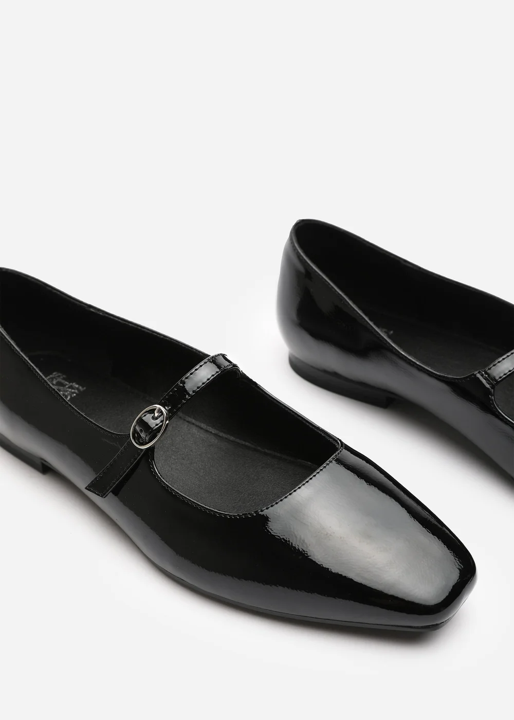 Where's That From Jennifer Black Patent Mary Jane Flats - 5 Image 4