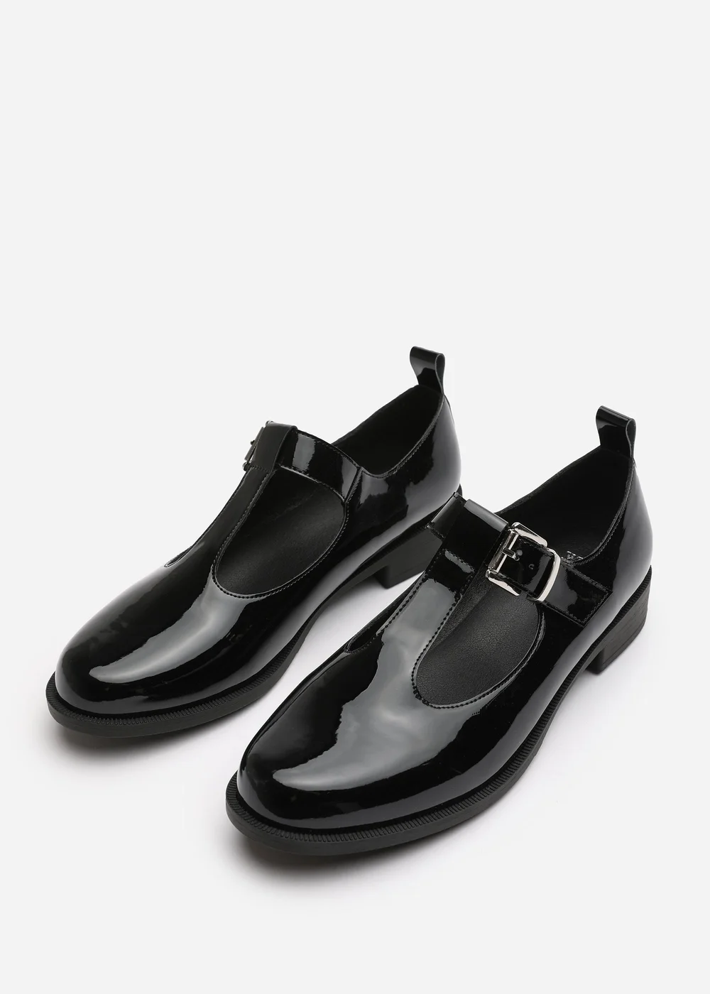 Where's That From Natalie Black Patent Mary Janes Loafers - 5 Image 4