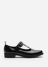 Where's That From Natalie Black Patent Extra Wide-Fit Mary Janes Loafers - Size 4 Image 3