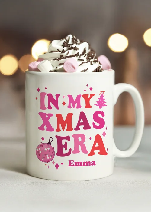 Personalised Memento Company White In My Christmas Era Mug - One Size Image 1