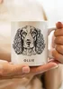 Personalised Memento Company White Dog Breed Mug - One Size Image 5
