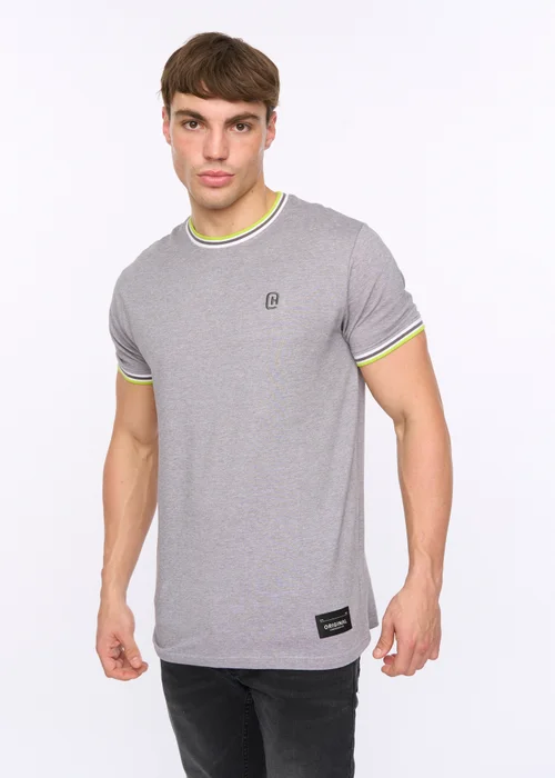 Crosshatch Grey Keraga T-Shirt - Large Image 1