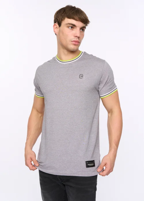 Crosshatch Grey Keraga T-Shirt - Large Image 3