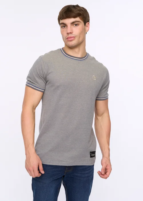 Crosshatch Pastel Blue Keraga T-Shirt - Large Image 1