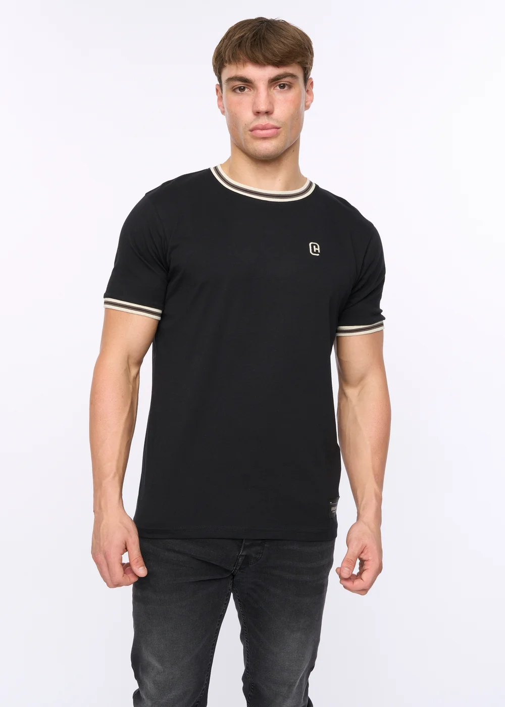 Crosshatch Black Fillberts T-Shirt - Extra Large Image 1