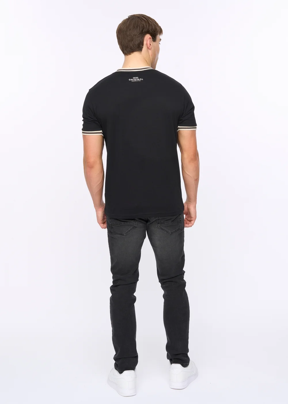 Crosshatch Black Fillberts T-Shirt - Extra Large Image 2
