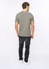 Crosshatch Olive Fillberts T-Shirt - Small Image 2