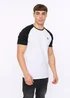 Crosshatch White Remison T-Shirt - Small Image 3