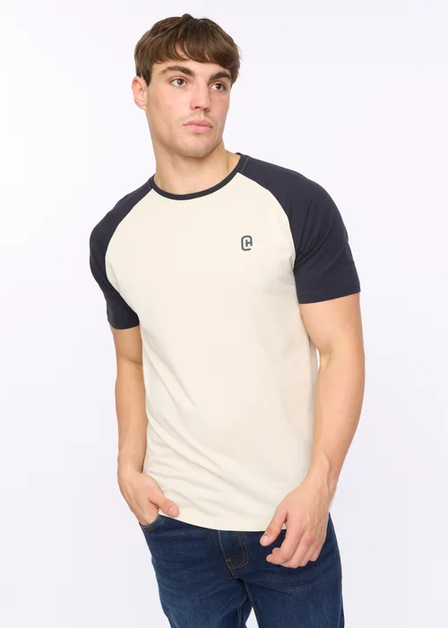 Crosshatch Off White Remison T-Shirt - Medium Image 3