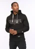 Crosshatch Black Carrimoore Hoodie - Large Image 3
