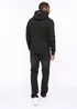 Crosshatch Black Carrimoore Hoodie - Large Image 2
