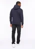 Crosshatch Navy Carrimoore Hoodie - Medium Image 2