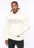 Crosshatch Off White Carrimoore Hoodie - Extra Large Image 1