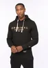 Crosshatch Black Jamals Hoodie - Large Image 1