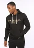 Crosshatch Black Jamals Hoodie - Large Image 3