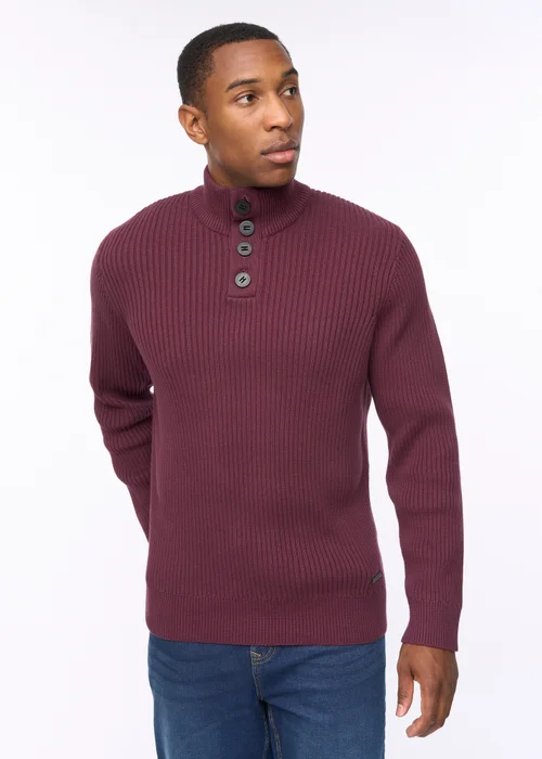 Crosshatch Raisin Wellburys Chunky Knit - XXL Image 3