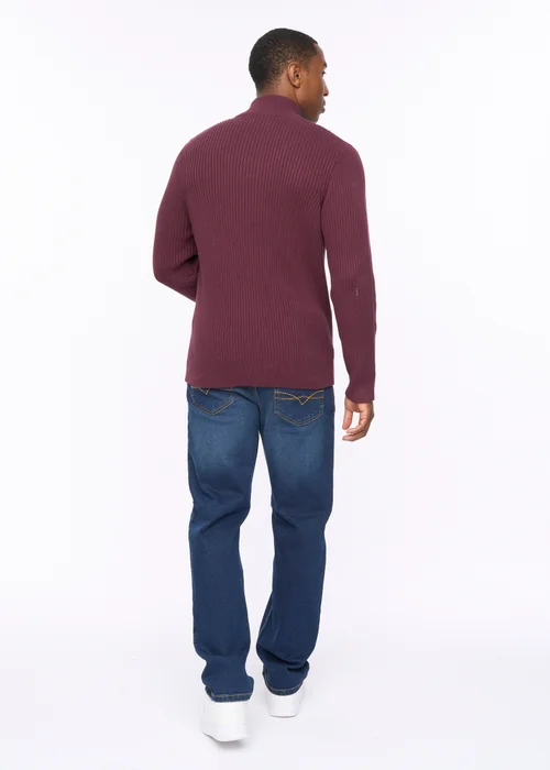 Crosshatch Raisin Wellburys Chunky Knit - XXL Image 2