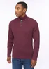 Crosshatch Raisin Wellburys Chunky Knit - XXL Image 1