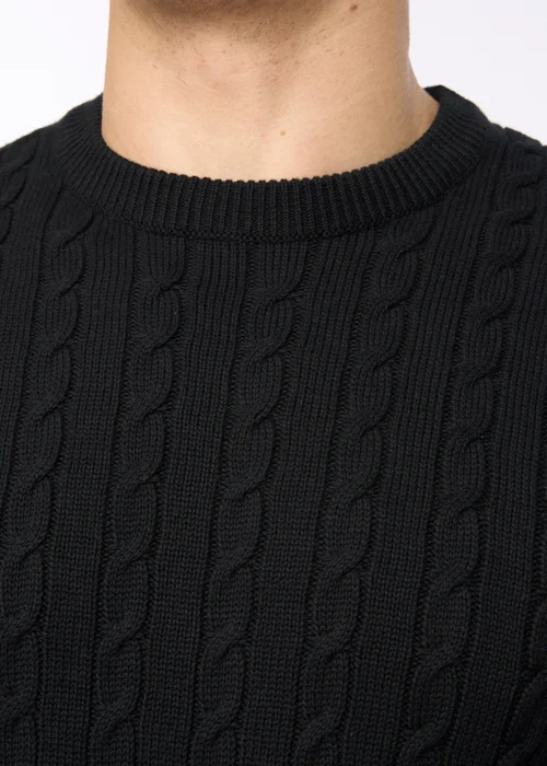Crosshatch Black Kabstars Cable Knit - XXL Image 4