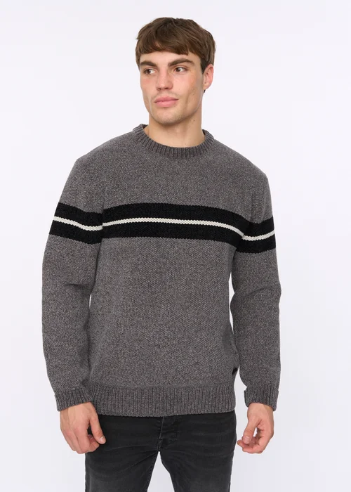 Crosshatch Grey Roundall Chenille Knit - Extra Large Image 1