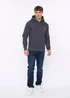 Crosshatch Navy Shoptown Hoodie - Extra Large Image 5