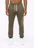 Crosshatch Dark Olive Jamals Joggers - 2XL Image 1