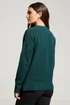 Long Tall Sally Dark Green Seam Front Jumper - Size 18-20 Image 4