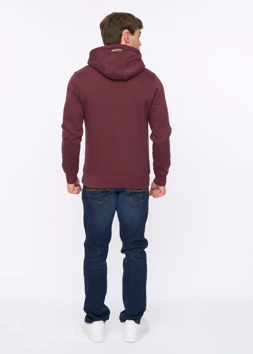 Crosshatch Raisin Hellmere Hoodie - Small Image 2