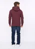 Crosshatch Raisin Hellmere Hoodie - Small Image 2