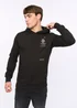 Crosshatch Black Jamolat Hoodie - Small Image 3