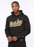 Crosshatch Black Jampstead Hoodie - Large Image 1