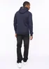 Crosshatch Navy Jampstead Hoodie - Large Image 2