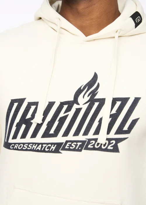 Crosshatch Light Stone Jampstead Hoodie - Extra Large Image 4