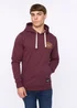 Crosshatch Wine Motocross Hoodie - Medium Image 1