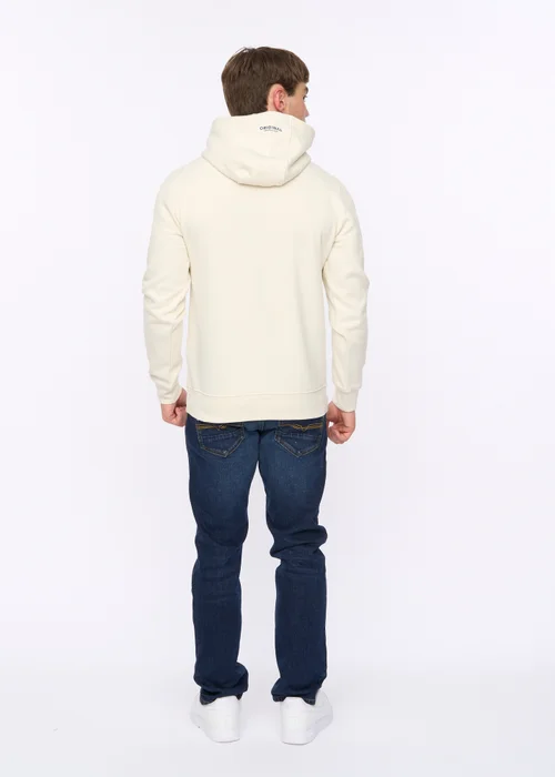 Crosshatch Light Stone Motocross Hoodie - Large Image 2