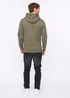 Crosshatch Olive Motocross Hoodie - Small Image 2