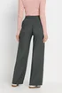 Long Tall Sally Charcoal Grey Buckle Belt Wide Leg Trousers - 18/L34 Image 4